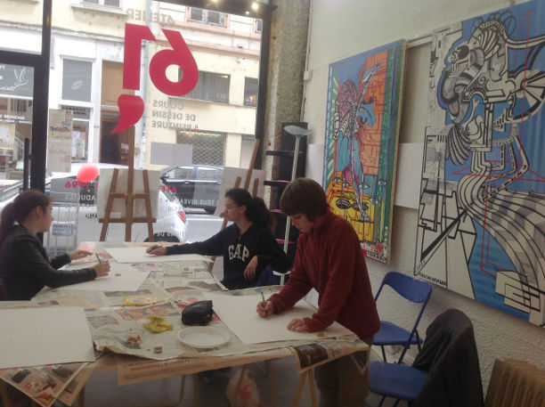 Atelier 61 - Cours de peinture Lyon, Cours de dessin Lyon